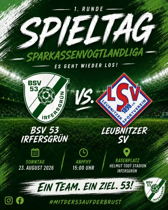 🔥 1. SPIELTAG – ES GEHT WIEDER LOS! 🔥