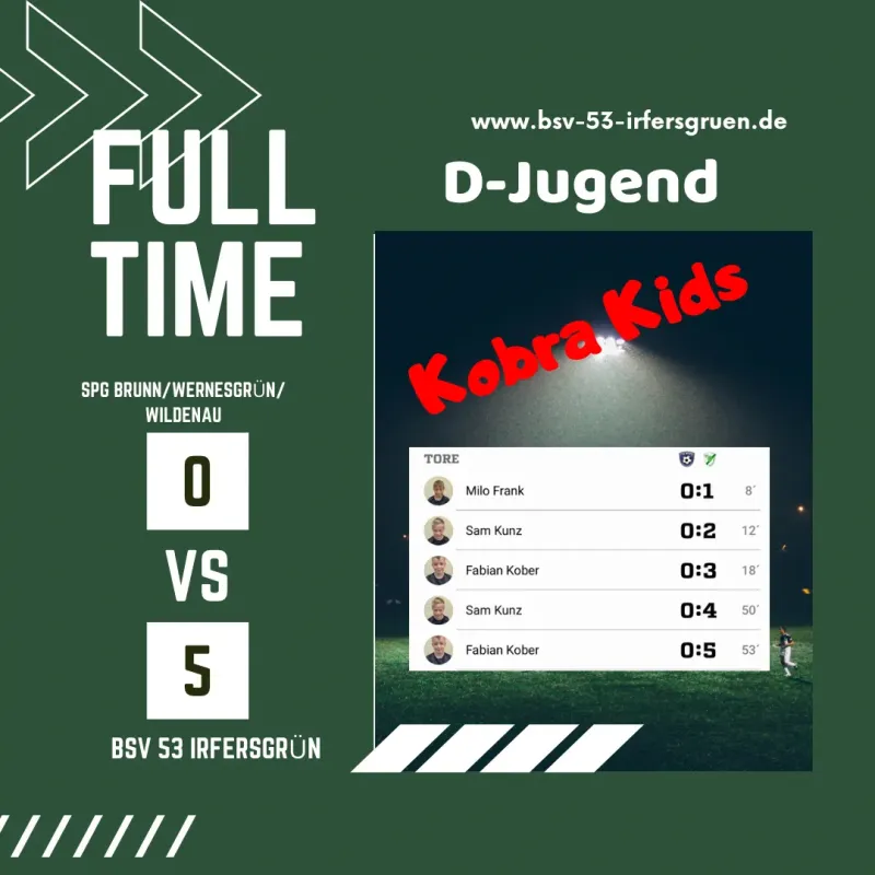 D-Jugend weiter Ungeschlagen 🟢⚪️⚽️