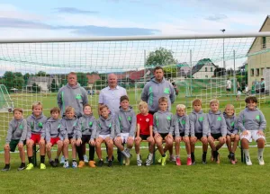 Unsere E-Junioren in neuem Herbstoutfit