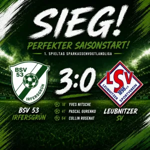 Perfekter Saisonstart 🟢⚪️⚽️💪🏼