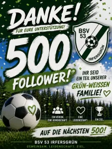 🟢⚪️ 500 MAL DANKE! ⚪️🟢