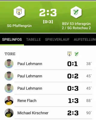 30.08.2025 SG Pfaffengrün vs. BSV53 Irfersgrün II